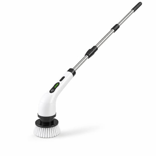 Cepillo eléctrico giratorio DolksMan inalámbrico con mango extensible